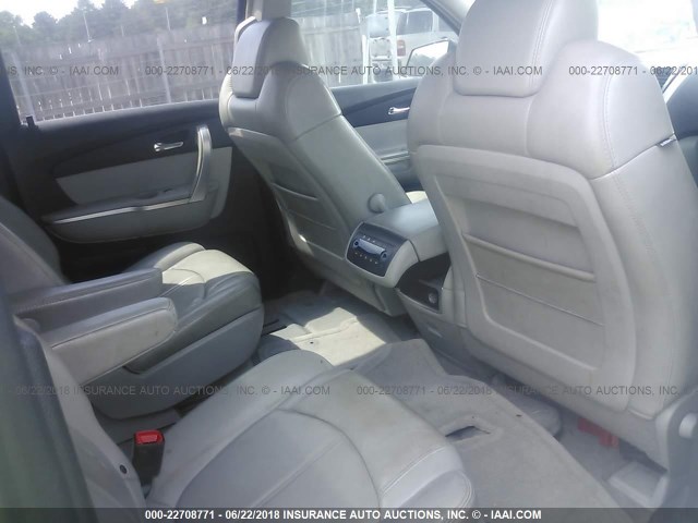 1GKER23778J192530 - 2008 GMC ACADIA SLT-1 Schwarz Foto 8