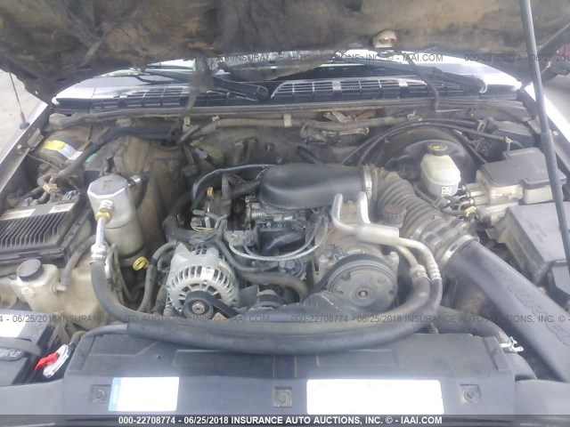 1GKDT13W9W2501646 - 1998 GMC JIMMY Brązowy zdjęcie 10