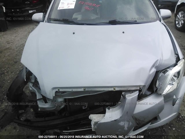 KL1TD5DE9AB106190 - 2010 CHEVROLET AVEO LS/LT 银色 照片 10