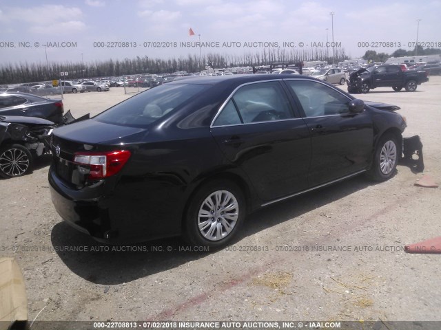 4T4BF1FK8ER406051 - 2014 TOYOTA CAMRY L/SE/LE/XLE 黑色 照片 4