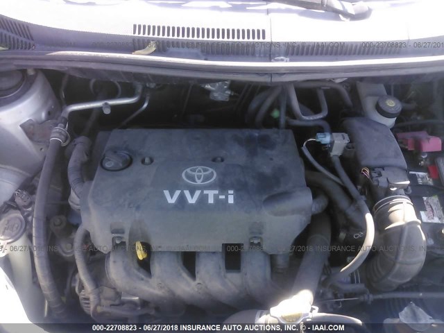 JTKKT624350125917 - 2005 TOYOTA SCION XA ვერცხლისფერი ფოტო 10