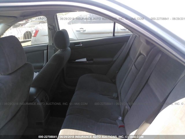 JTDBE32K063054724 - 2006 TOYOTA CAMRY LE/XLE 银色 照片 8