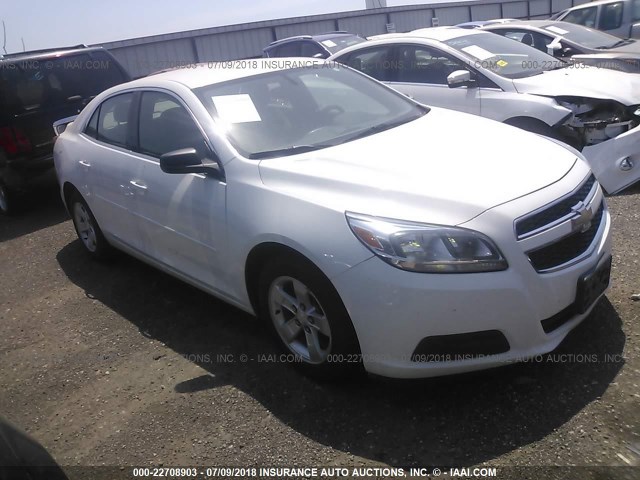 1G11B5SA6DF165550 - 2013 CHEVROLET MALIBU LS თეთრი ფოტო 1