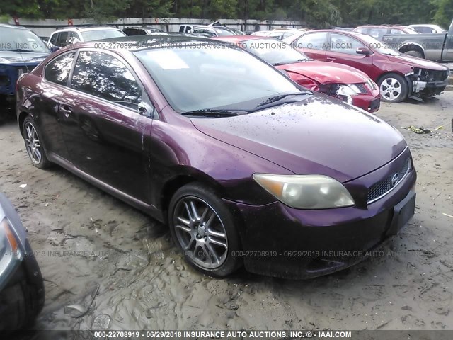 JTKDE177850031203 - 2005 TOYOTA SCION TC 勃艮第红 照片 1