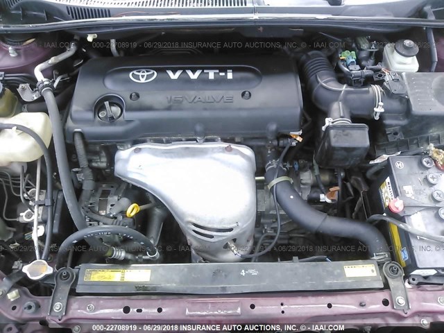 JTKDE177850031203 - 2005 TOYOTA SCION TC 勃艮第红 照片 10