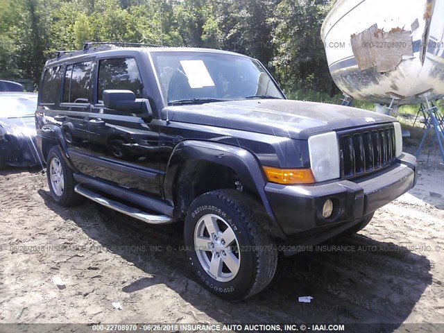 1J8HH48K56C367257 - 2006 JEEP COMMANDER 黑色 照片 1