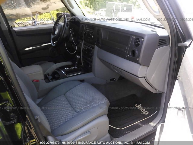 1J8HH48K56C367257 - 2006 JEEP COMMANDER 黑色 照片 5