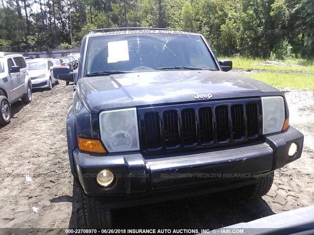 1J8HH48K56C367257 - 2006 JEEP COMMANDER 黑色 照片 6
