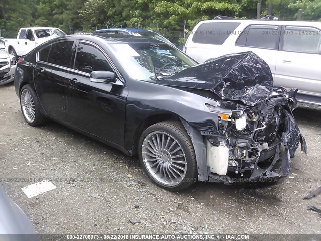 19UUA8F56DA006127 - 2013 ACURA TL TECH BLACK photo 1