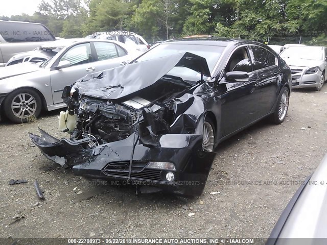 19UUA8F56DA006127 - 2013 ACURA TL TECH BLACK photo 2