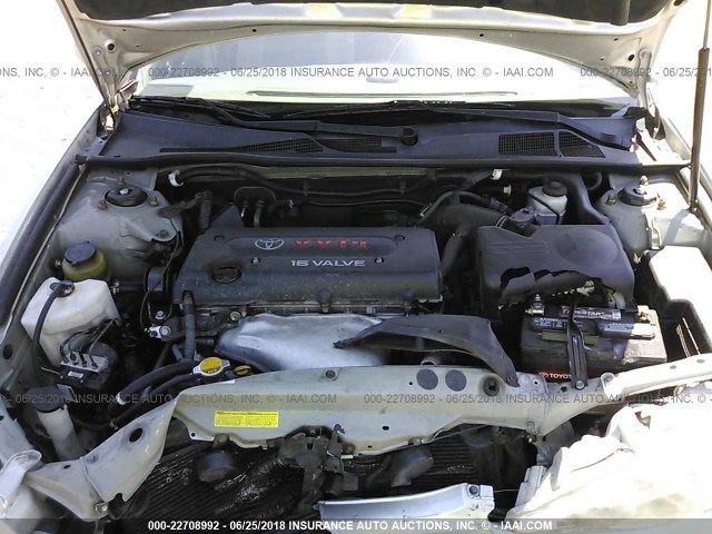 4T1BE32K86U139235 - 2006 TOYOTA CAMRY LE/XLE/SE 银色 照片 10