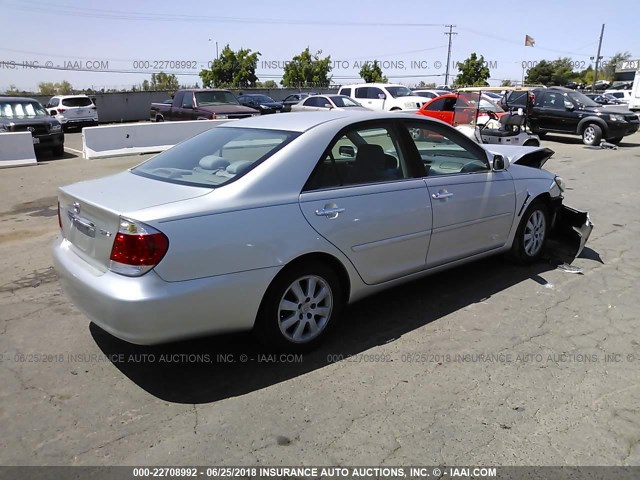 4T1BE32K86U139235 - 2006 TOYOTA CAMRY LE/XLE/SE 银色 照片 4