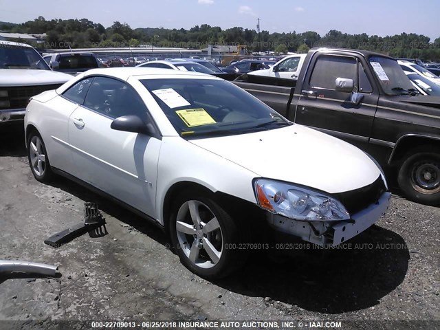 1G2ZM361964285882 - 2006 PONTIAC G6 GTP WHITE photo 1