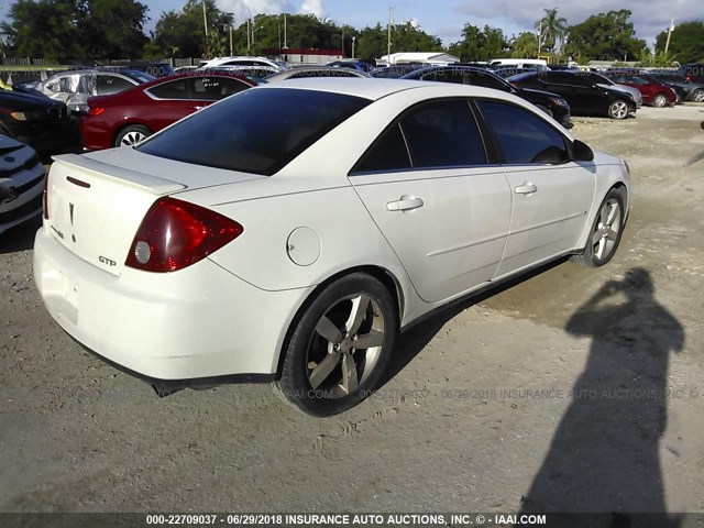 1G2ZM551864199105 - 2006 PONTIAC G6 GTP WHITE photo 4