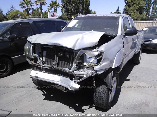 5TEUU42N55Z092123 - 2005 TOYOTA TACOMA ACCESS CAB Grau Foto 2