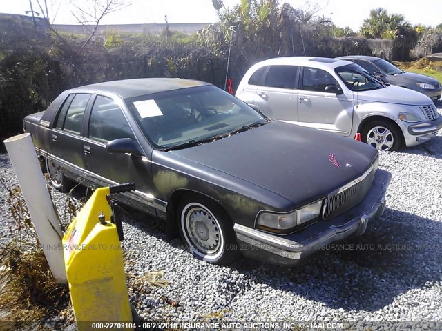 1G4BN52P4SR417231 - 1995 BUICK ROADMASTER Dark Blue photo 1