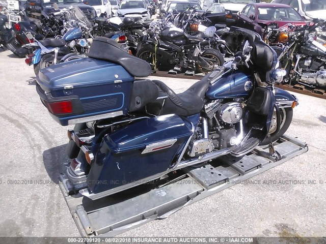 1HD1FCW19XY645633 - 1999 HARLEY-DAVIDSON FLHTCUI BLUE photo 4