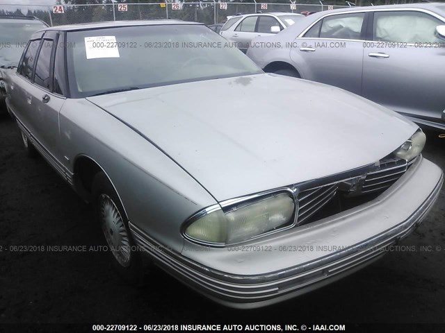 1G3CX52K2T4301287 - 1996 OLDSMOBILE 98 REGENCY ELITE SILVER photo 1