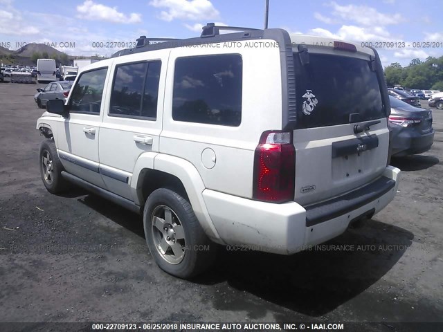 1J8HH48K89C537633 - 2009 JEEP COMMANDER SPORT Blanco foto 3