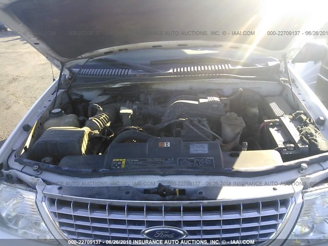 1FMZU63K84ZA11093 - 2004 FORD EXPLORER XLT/XLT SPORT/NBX 白色 照片 10