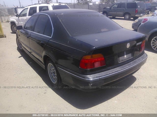 WBADD6326VBW22939 - 1997 BMW 528 I AUTOMATIC BLACK photo 3