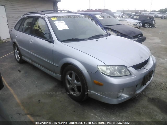 JM1BJ245021471750 - 2002 MAZDA PROTEGE PR5 银色 照片 1