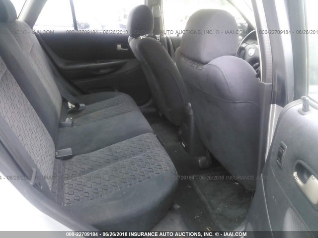 JM1BJ245021471750 - 2002 MAZDA PROTEGE PR5 银色 照片 8