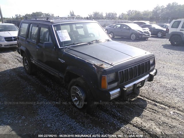 1J4FJ38L0KL418318 - 1989 JEEP CHEROKEE PIONEER BLUE photo 6