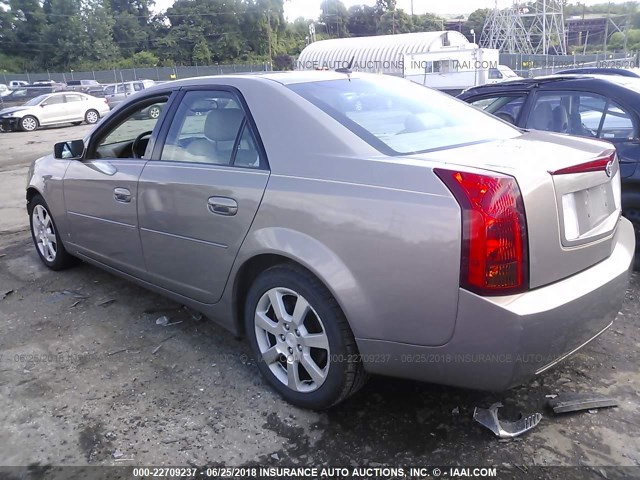 1G6DP577270104936 - 2007 CADILLAC CTS HI FEATURE V6 GREEN photo 3