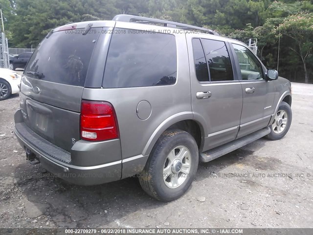 1FMZU75W32ZB08429 - 2002 FORD EXPLORER LIMITED TAN photo 4