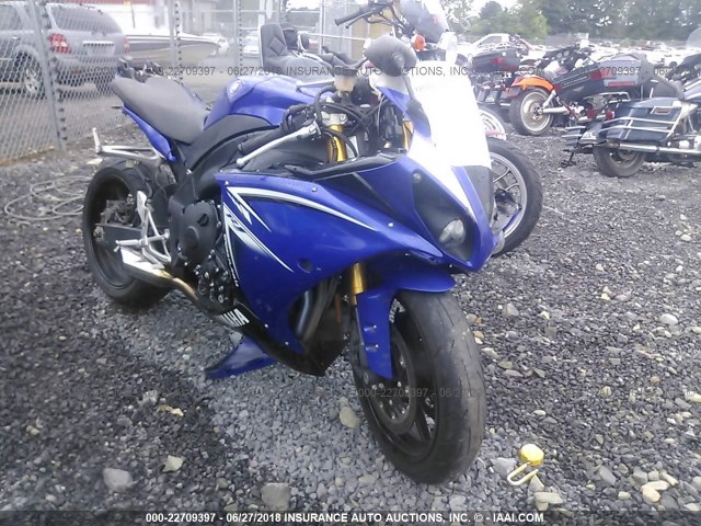 JYARN23E99A001419 - 2009 YAMAHA YZFR1 BLUE photo 1