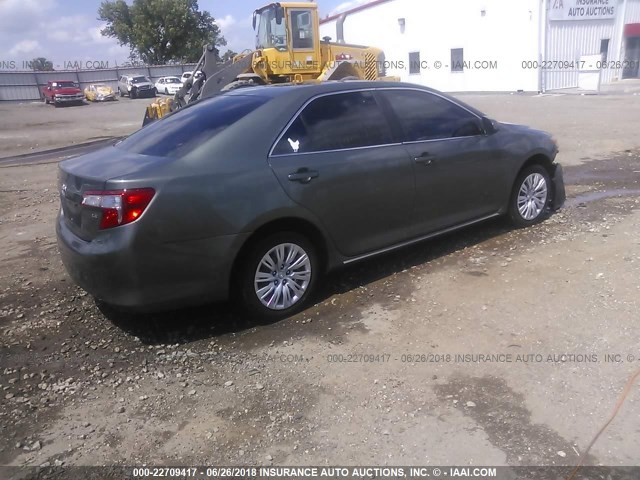 4T1BF1FK6CU582054 - 2012 TOYOTA CAMRY SE/LE/XLE 灰色 照片 4