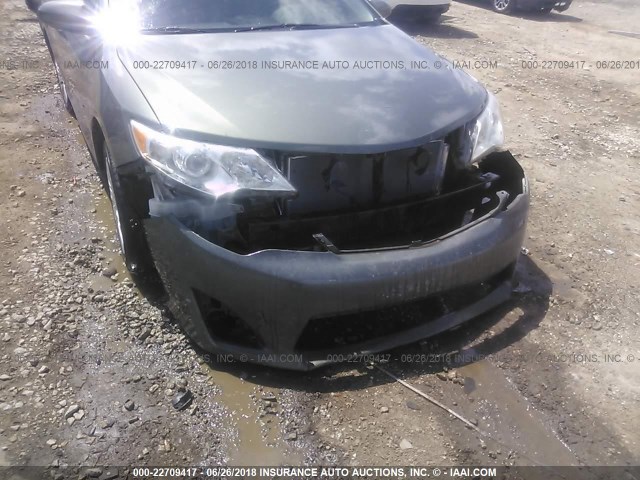4T1BF1FK6CU582054 - 2012 TOYOTA CAMRY SE/LE/XLE 灰色 照片 6
