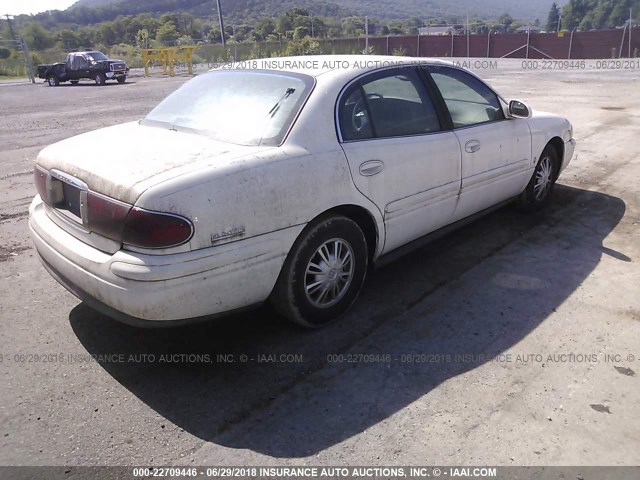 1G4HR54K32U129309 - 2002 BUICK LESABRE LIMITED WHITE photo 4