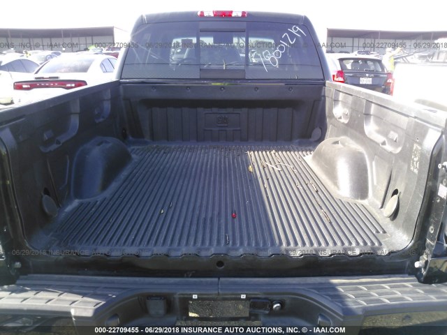 3GTP2XE24CG130858 - 2012 GMC SIERRA K1500 DENALI BLACK photo 8