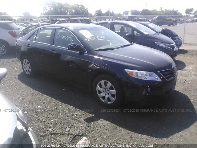 4T1BF3EK6AU537190 - 2010 TOYOTA CAMRY SE/LE/XLE BLACK photo 1