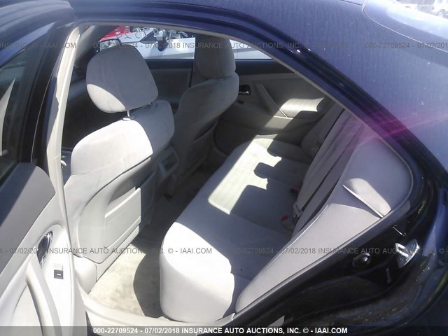 4T1BF3EK6AU537190 - 2010 TOYOTA CAMRY SE/LE/XLE BLACK photo 8