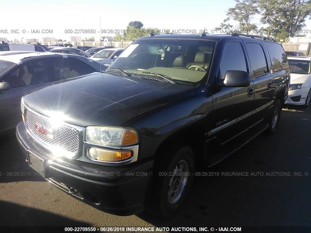 1GKFK66UX3J298870 - 2003 GMC YUKON XL DENALI BLACK photo 2