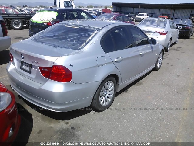 WBAPK53509A511760 - 2009 BMW 328 XI SULEV SILVER photo 4