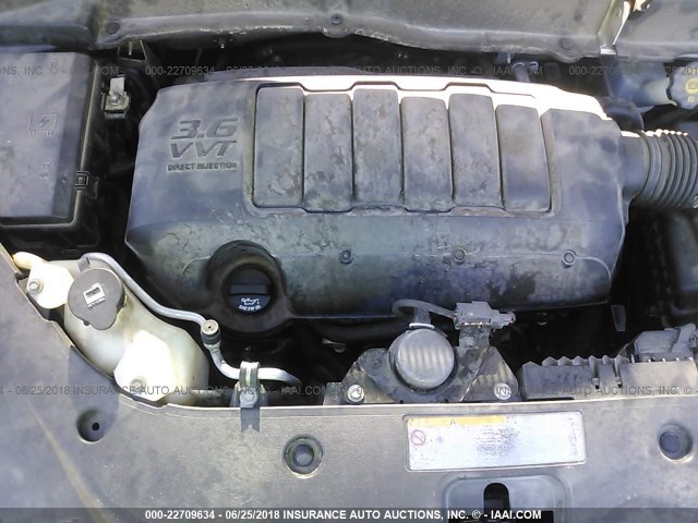 1GKKRRED8CJ175081 - 2012 GMC ACADIA SLT-1 Srebrny zdjęcie 10