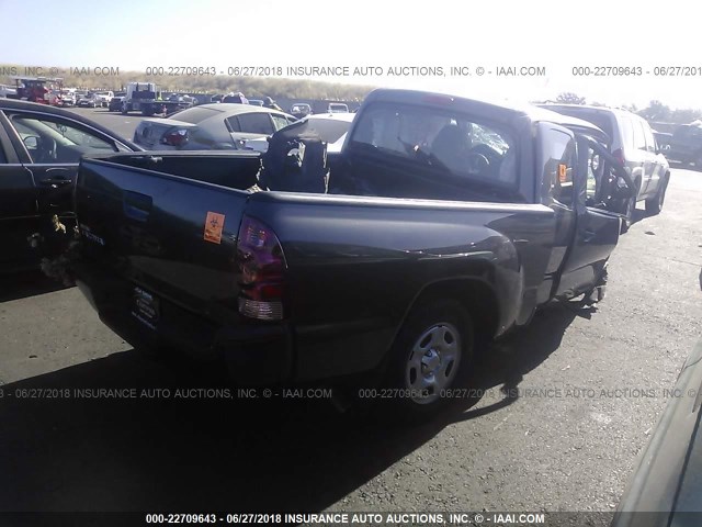 5TFTX4CN9FX053304 - 2015 TOYOTA TACOMA ACCESS CAB Сұр фото 4