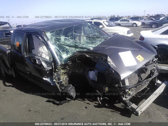 5TFTX4CN9FX053304 - 2015 TOYOTA TACOMA ACCESS CAB Сұр фото 6