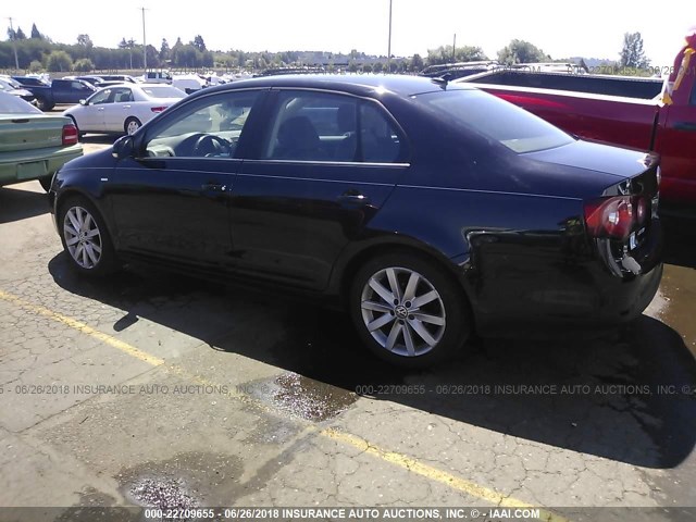 3VWRA7AJ5AM050828 - 2010 VOLKSWAGEN JETTA WOLFSBURG 黑色 照片 3