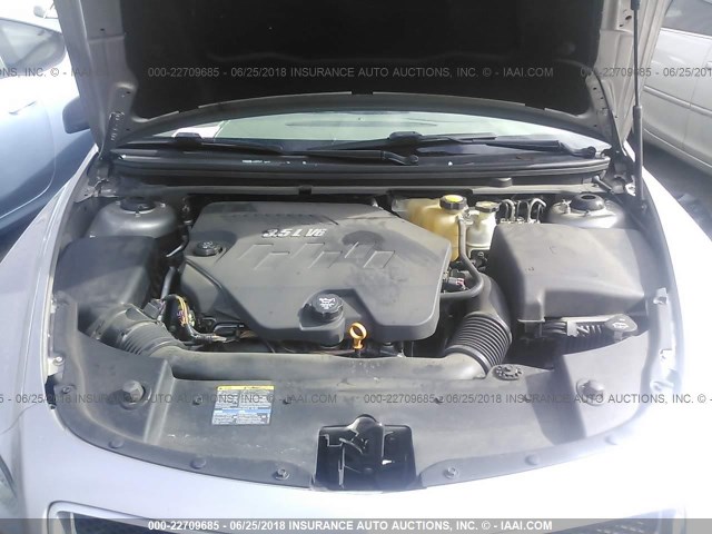 1G1ZG57N88F240187 - 2008 CHEVROLET MALIBU LS 银色 照片 10