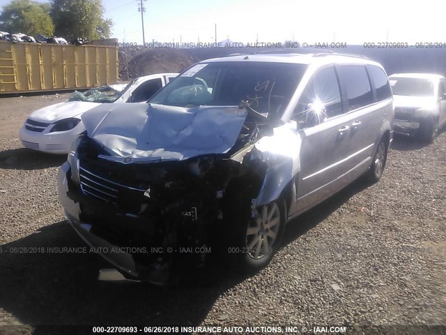 2A8HR54P88R132687 - 2008 CHRYSLER TOWN & COUNTRY TOURING SILVER photo 2
