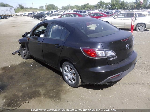 JM1BL1SG2A1299695 - 2010 MAZDA 3 I BLACK photo 3