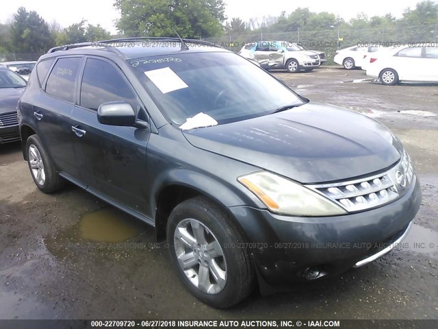 JN8AZ08T46W412652 - 2006 NISSAN MURANO SL/SE/S GRAY photo 1