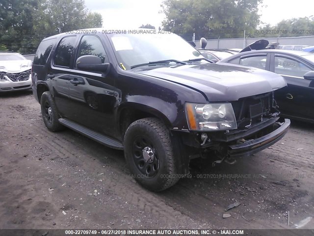 1GNEC03099R242696 - 2009 CHEVROLET TAHOE POLICE MAROON photo 1