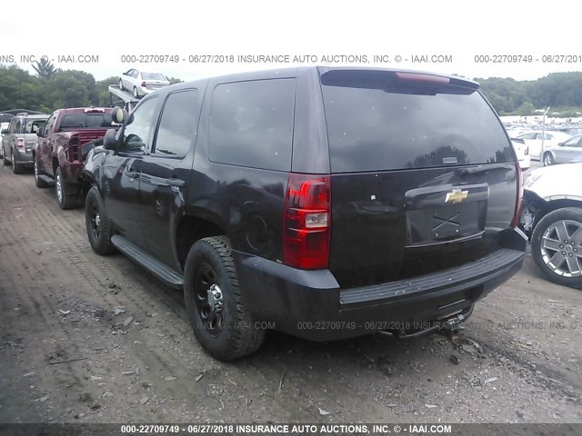 1GNEC03099R242696 - 2009 CHEVROLET TAHOE POLICE MAROON photo 3