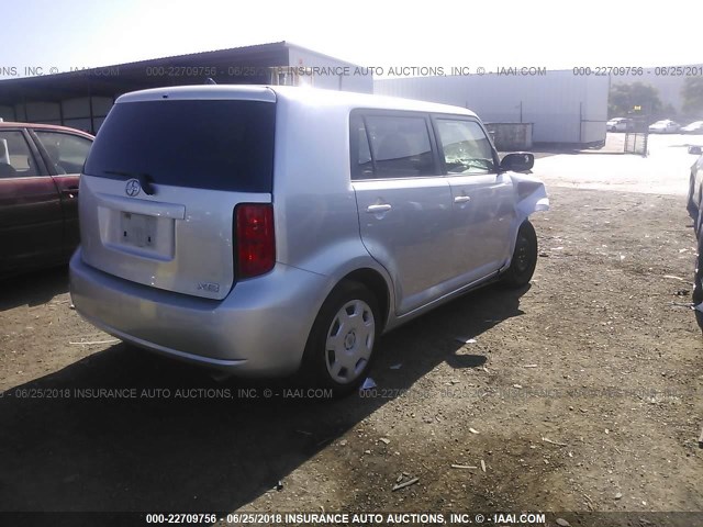 JTLZE4FE9A1108636 - 2010 TOYOTA SCION XB Gümüş foto 4